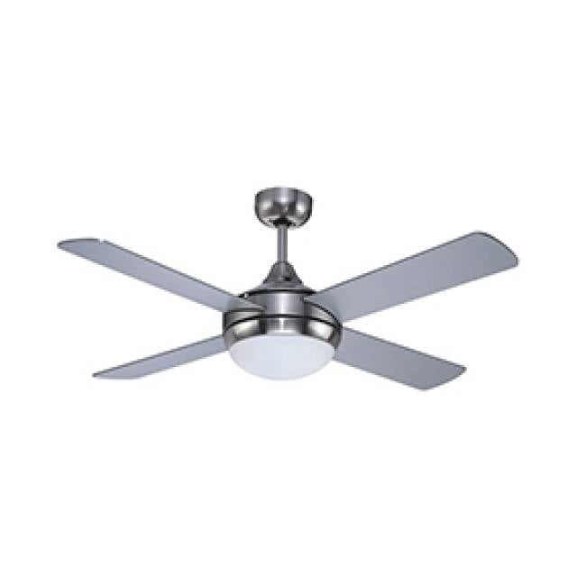 CEIL FAN MILLAR 52" 2xE27 4BLADES GRY w/REMOTE