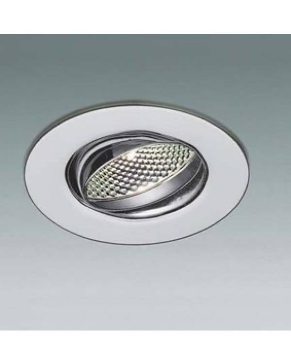 REC DOWNLIGHT RND ADJ GU10 GRY