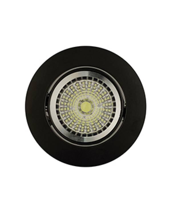 REC DOWNLIGHT RND GU10  50w BLK