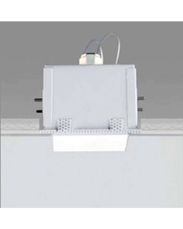 REC DOWNLIGHT SQUARE CASPER RIMLESS GU10 50w