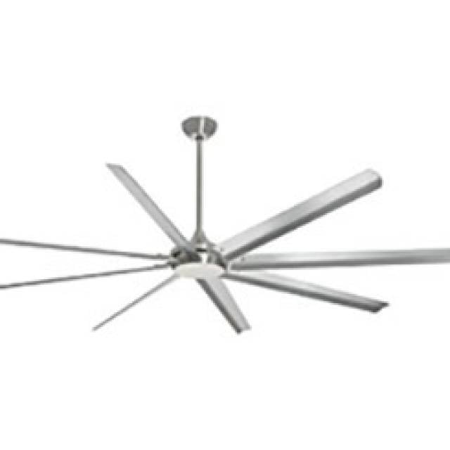 CEIL FAN IND 3000mm HTB-3000 RC  230V SILVER