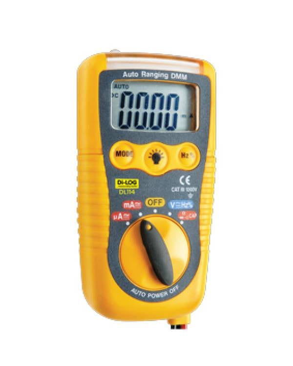 MINI DIG. MULTIMETER 600V AC/DC AUTO R.