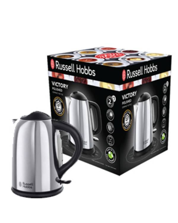 RH VICTORY CORDLESS JUG Kettle 1.0L 3Kw S/STEEL