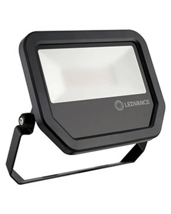 LED FLOOD 240v 3000k 3300lm IP65 BLK 30W