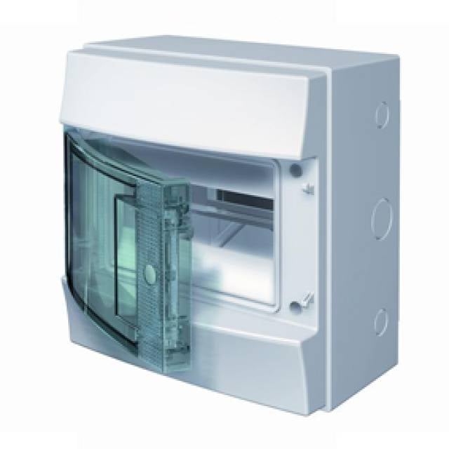 MISTRAL 65 IP65 8 MOD SURF T/LID W/E&N ABB (Bx11)
