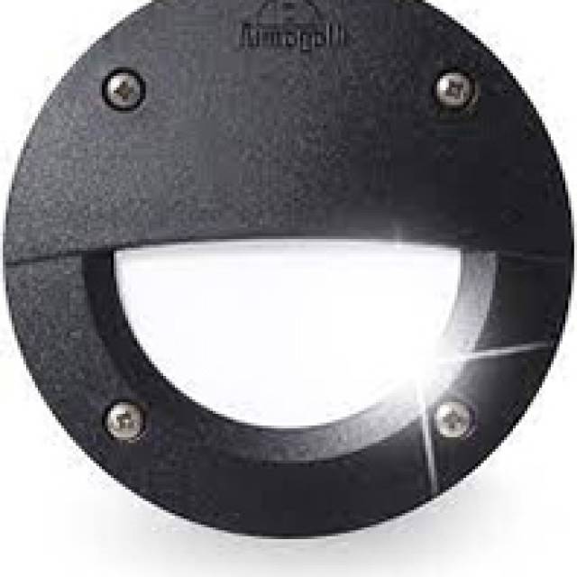SP FACE PLATE ROUND for LETI 100 EL BLACK