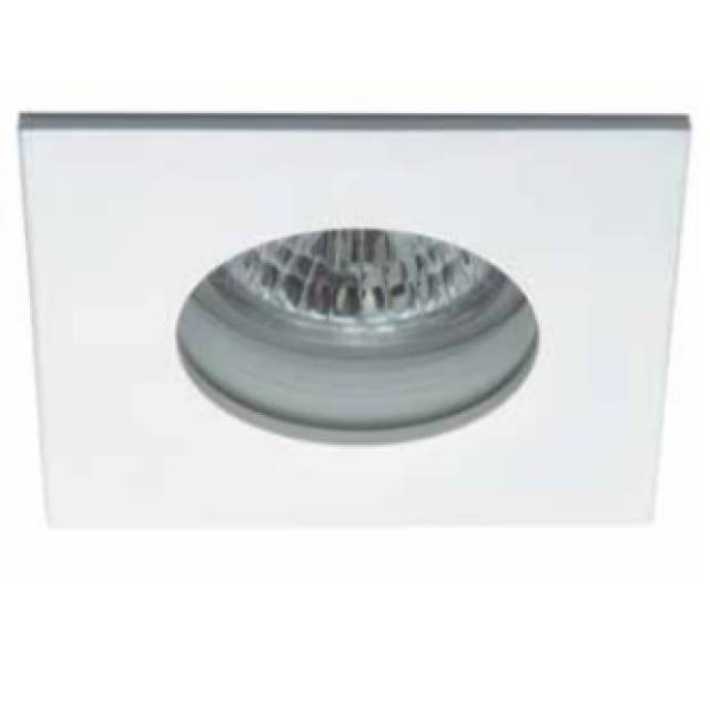REC DOWNLIGHTER SQR GU10 230V WHT IP65 CG