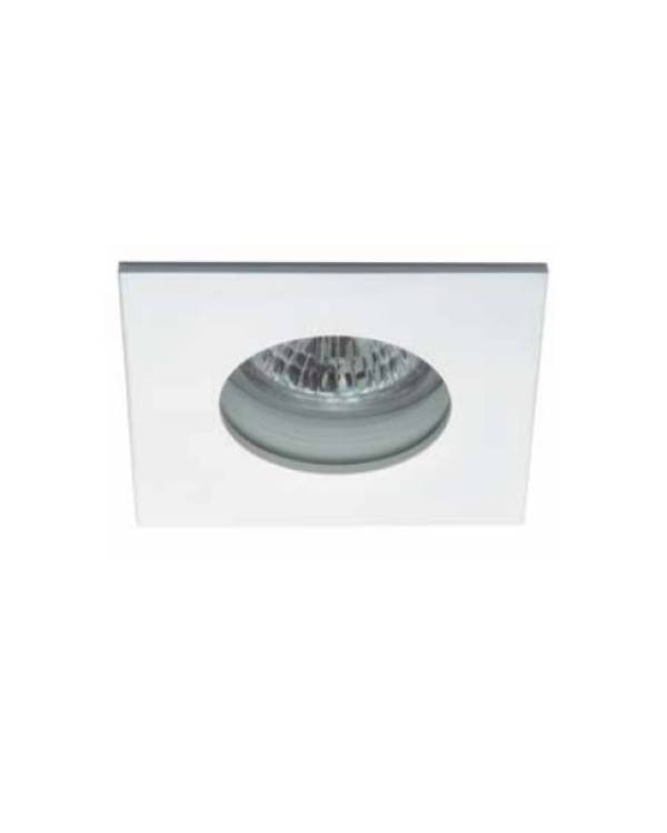 REC DOWNLIGHTER SQR GU10 230V WHT IP65 CG