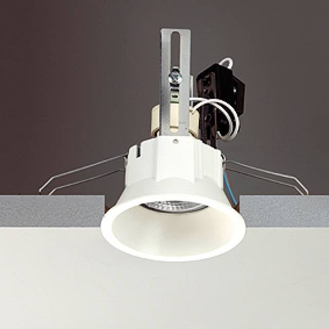 REC DOWNLIGHT ROUND TAPPO SEAMLES GU10 50W WHT