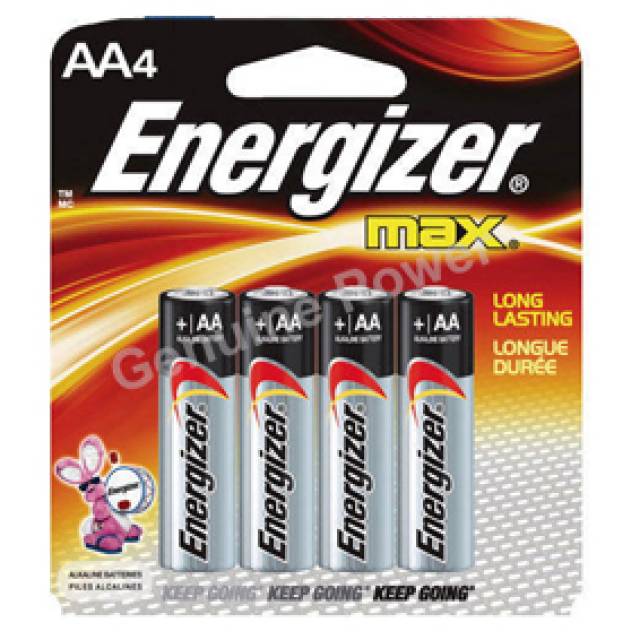 AA 1.5V ENERGIZER BATTERY (Px4)
