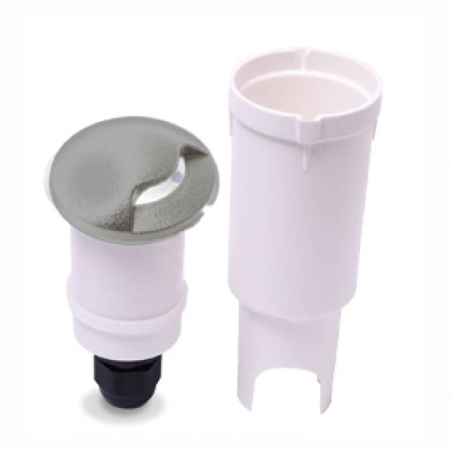 ALDO 50 1L  GRND RND RECS G9 LAMPHOLDER IP67 GRY