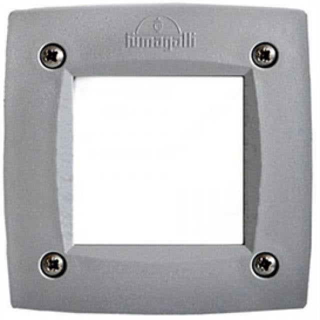 SP FACE PLATE SQUARE for LETI 100 EL GREY