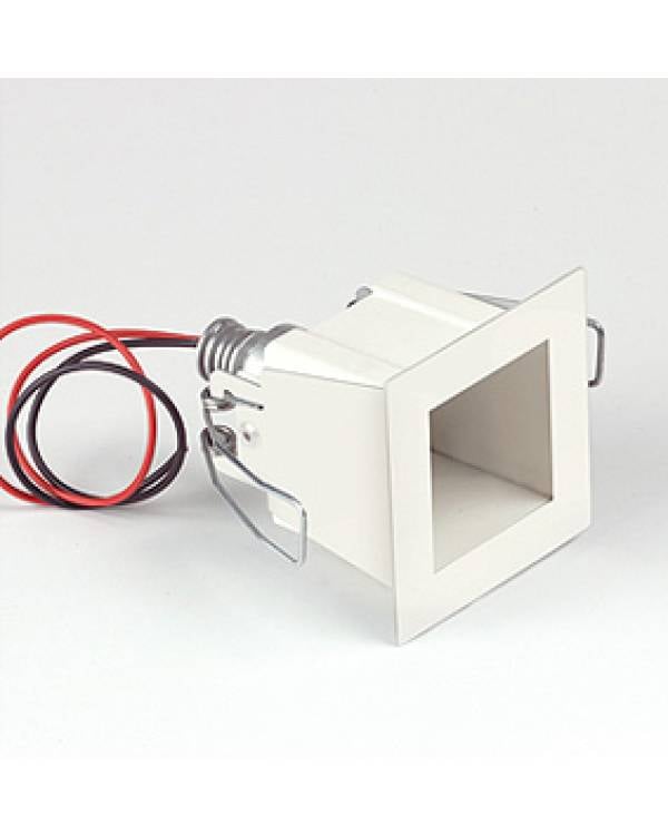 REC SQUARE EDYMINI LED FITT 500mA 2W WHT