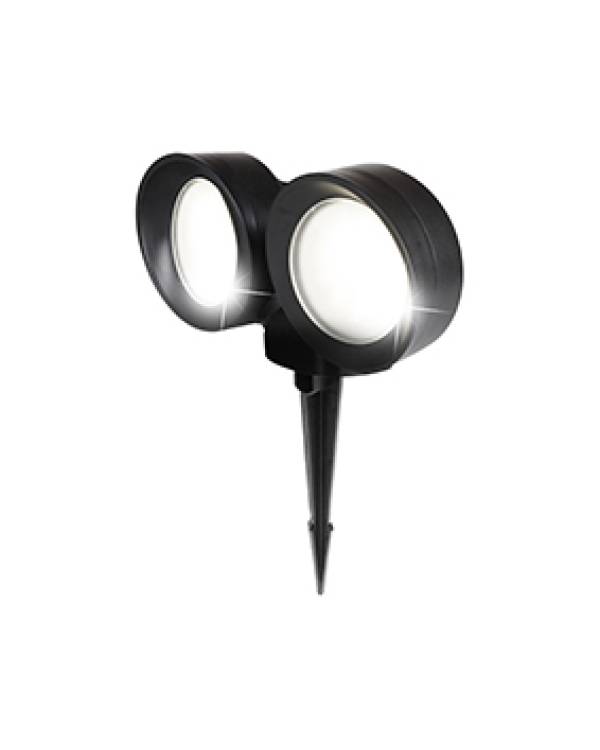 TOMMY SPIKE 2L GX53 2x10w CCT IP66 BLK (Bx18)