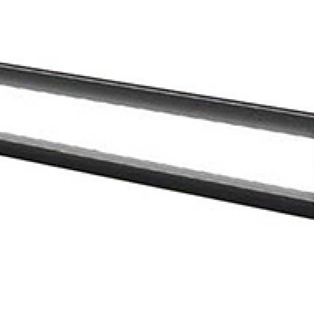NINA 270 RECT RECS PLAIN R7s 10.5w CCT BLK (Bx30)
