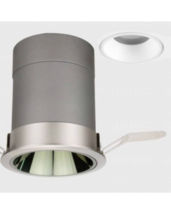 REC DOWNLIGHT LED RND ADJ 10w 36dg 3000K WHT