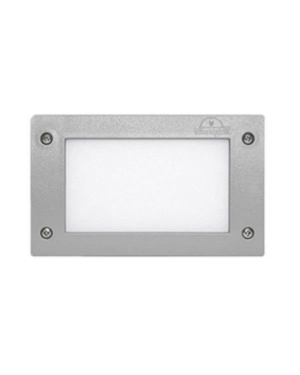 LETI 200 RECT RECS PLAIN GX53 3w CCT GRY (Bx36)