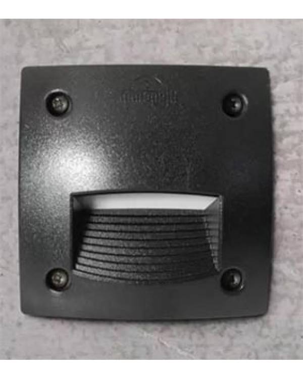 LETI 100 ST SQ GX53 3w CCT OPAL DIF BLK (Bx48)