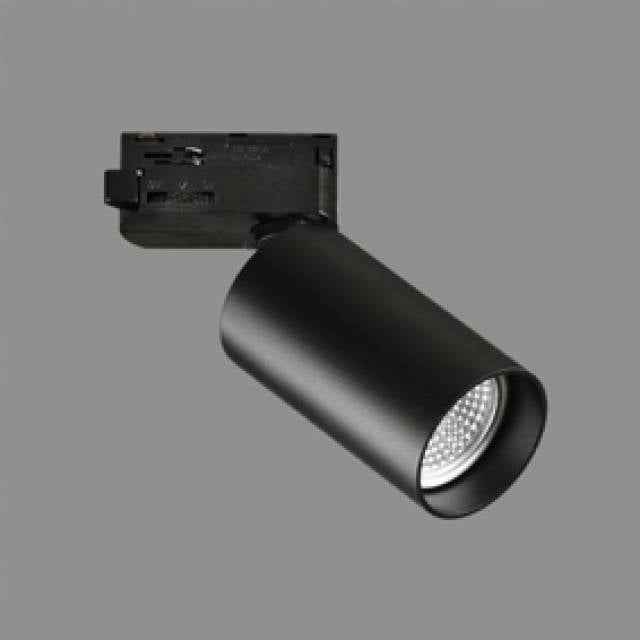 TRACK LIGHT 200mm 1xGU10  Max.8W DIA 56mm BLK