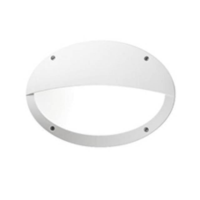 MADDI-HL OVL OPAL E27 60w IP66 WHT (Bx16)