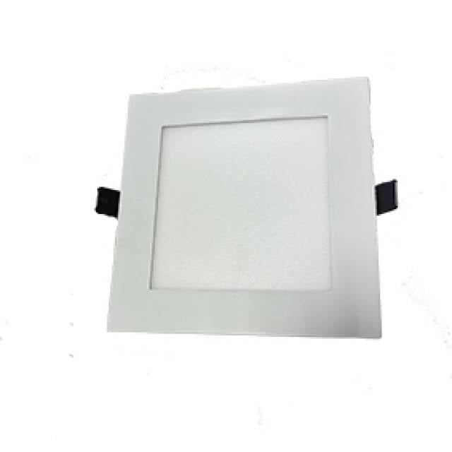 REC SQUARE LED PANEL 3000K 8W 400LM WHT (Bx20)