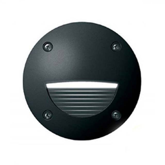 LETI 100 ST RD GX53 3w CCT OPAL DIF BLK (Bx48)