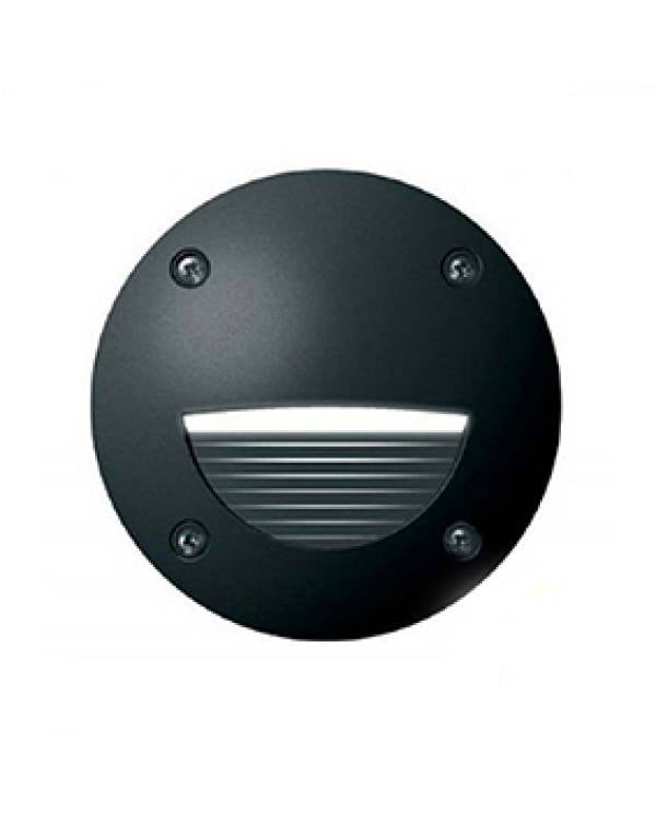 LETI 100 ST RD GX53 3w CCT OPAL DIF BLK (Bx48)