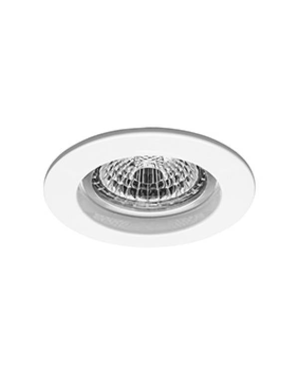 REC DOWNLIGHT RND GU10 230V  WHT