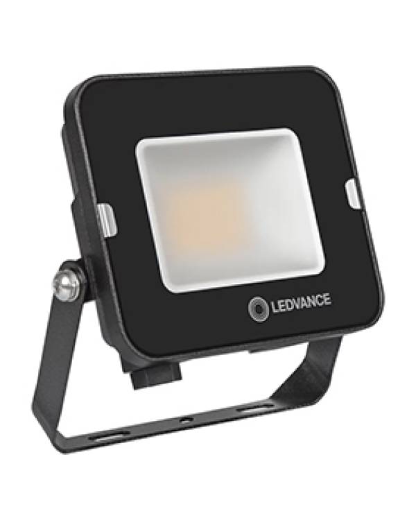 LED FLOOD 240V 6500k 2000lm IP65 BLK 20w COMP V