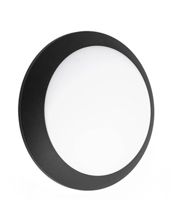 UMBERTA RND B/HEAD 2xE27  BLK (Bx12)