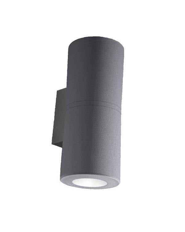 FRANCA90 2L WALL GU10 2x3.5w CCTUP & DOWN BLK Bx20