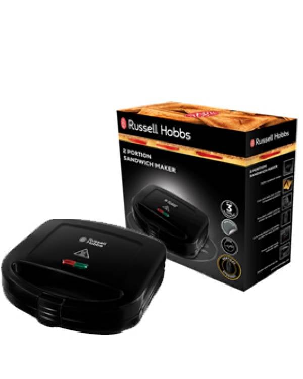 RH SANDWICH MAKER 2 SLICE 1400w BLK
