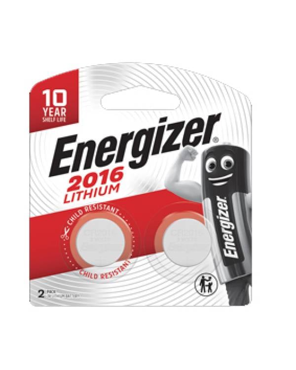 ENR LITHIUM BATTERY CR2016 3V (Px2)