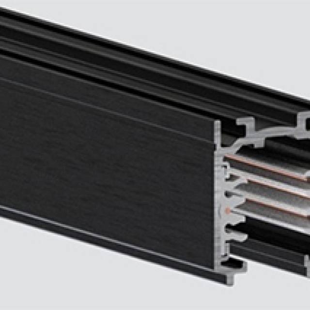 BLACK ADVANCE STANDARD TRACK (RAL9005) 1MT