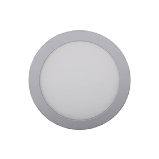 REC ROUND LED PANEL 4000K 15W 1050LM GRY (Bx20)
