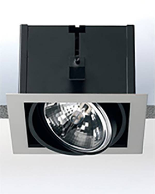 REC DOWNLIGHT QUASAR G53 AR111 75w N/MT