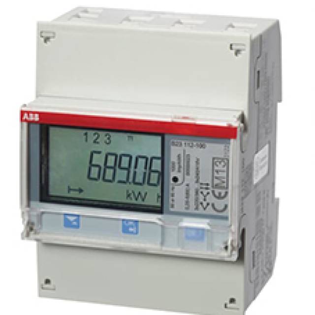 KWh 3P 4MOD DIRECT DIN RAIL 65A DIG ABB (Bx10)