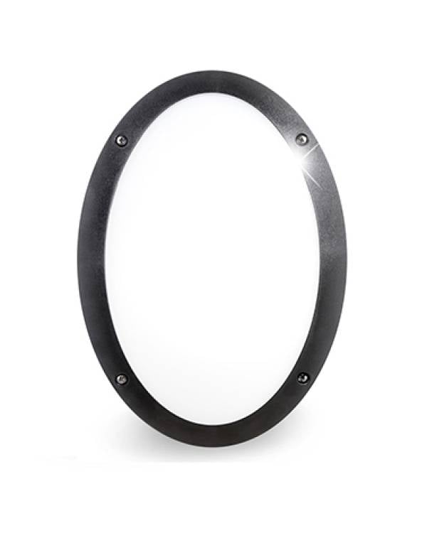 LUCIA-GD RND B/HEAD E27 60w IP66 BLK (Bx16)