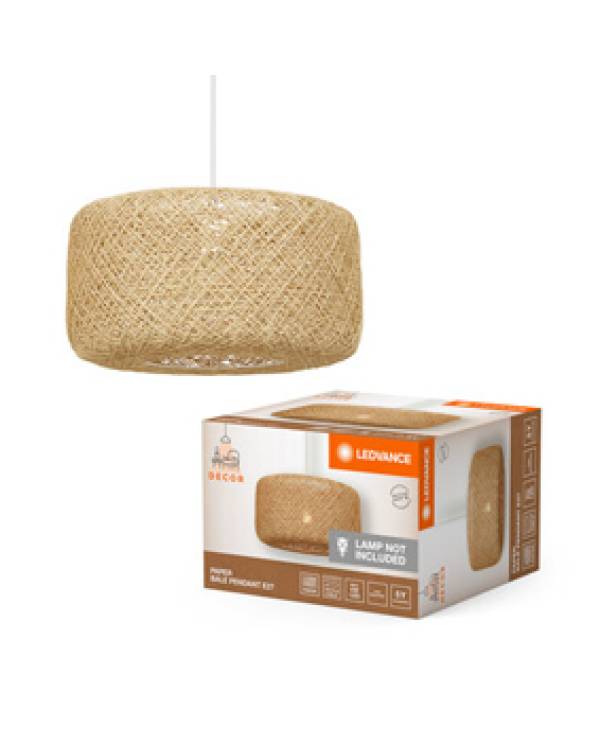 PENDANT DECOR PAPER BALE 1XE27