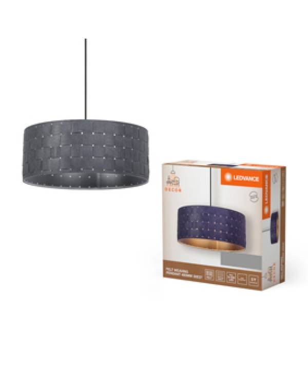 PENDANT DECOR FELT WEAVING 48cm 3xE27