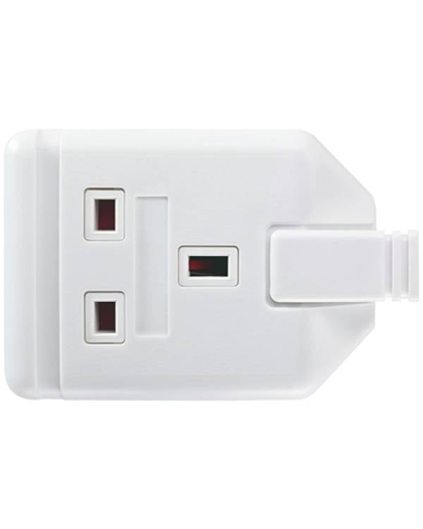 BG EXTENSION SKT 1G 13A MEDIUM UNFUSED WHT (Bx20)