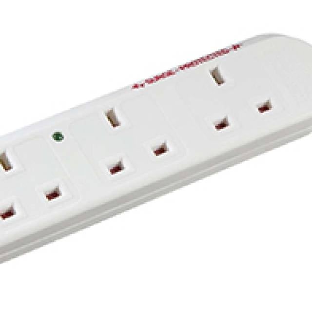 EXTENSION SKT 4G 13A FUSED WITH NEON 2MT+SURGE