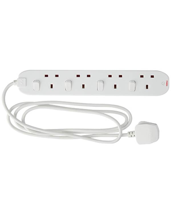 BG EXT SKT 4G 13A NEON FSD & IND SW 2MTR (10+2)