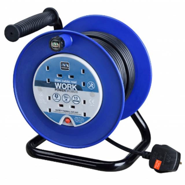 EXTENSION L.D. C/REEL x30m CABLE 4x13A