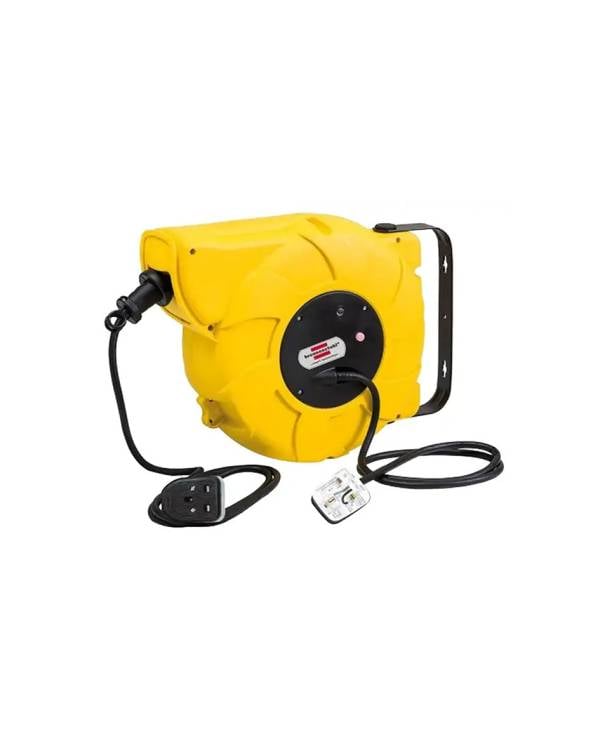 EXTENSION YELLOW AUTO CABLE REEL 9+2m IP44 3X1.5MM