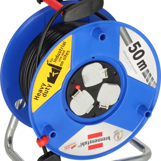 EXTENSION H.D. C/REEL x50m CABLE 3x13A