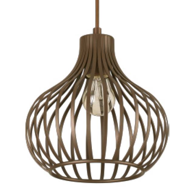 PENDANT ONION SP1 E27 60W BROWN