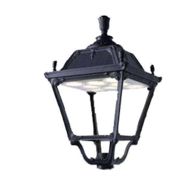 ELIA LANTERN ONLY E27 HIGH POWER  BLK (Bx12)