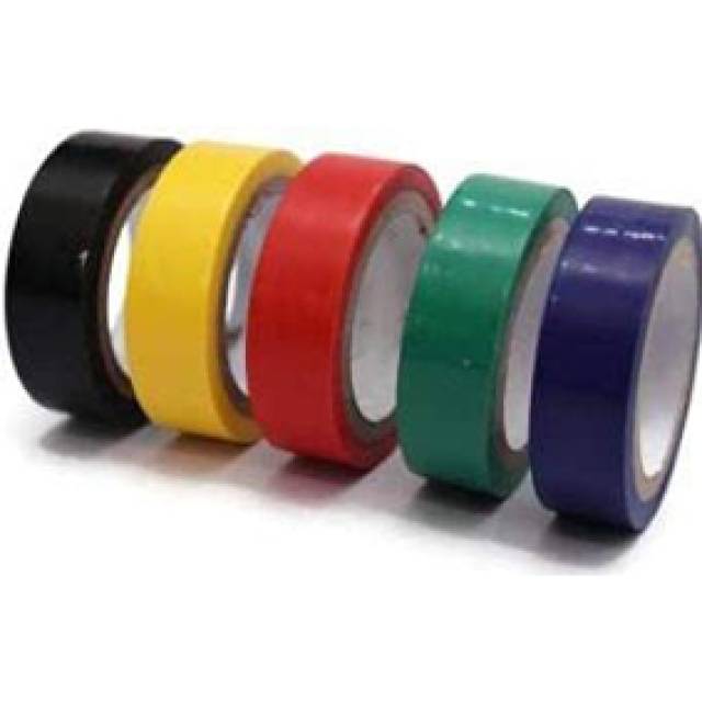 TAPE PVC BRN 19mm x 10mtr x 0.13mm (B x 80)