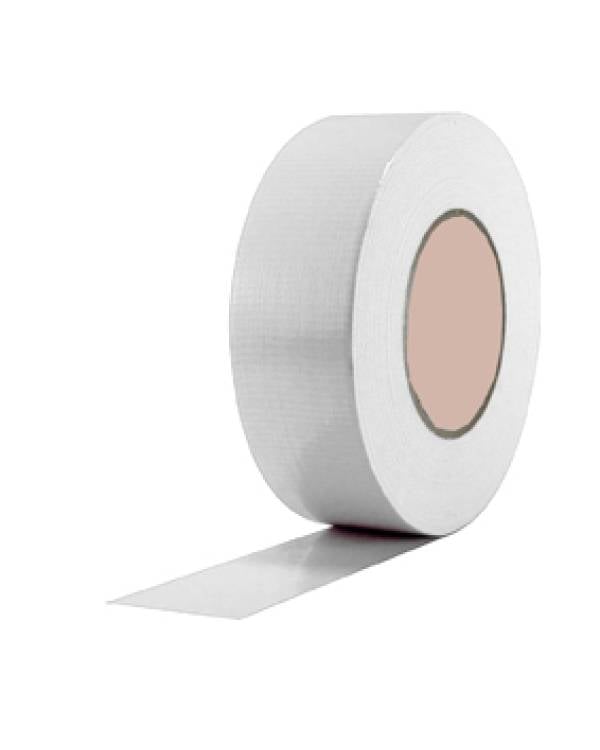 WHITE Waterproof Cloth Tape 50mm x 50mtr (B x 16)